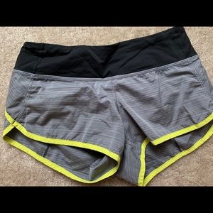 Lulu lemon shorts size 2